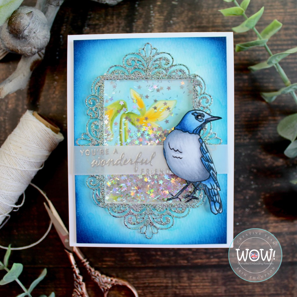 Pretty Embossed Frame - WOW Embossing Powder
