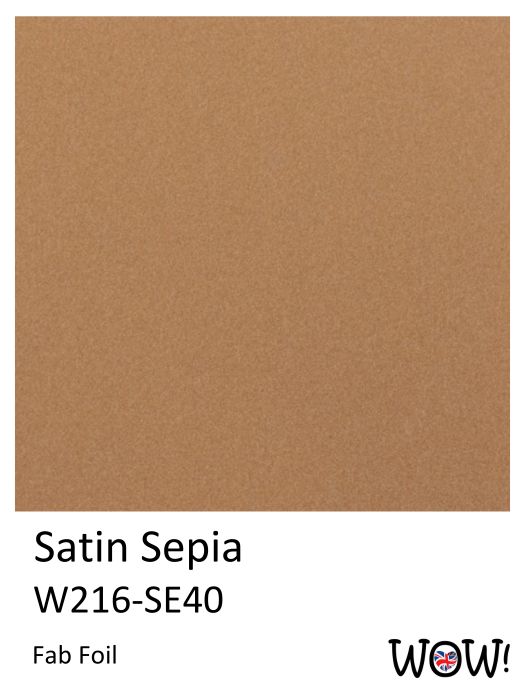 Fab Foil - Satin Sepia