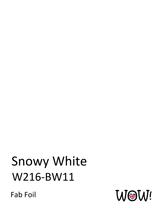 WOW! Fab Foil - Snowy White WOW! Fab Foil - Snowy White