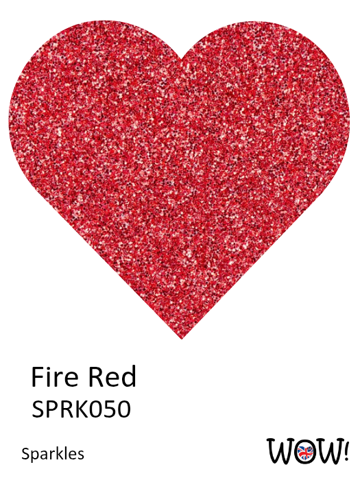 Fire Red Sparkles