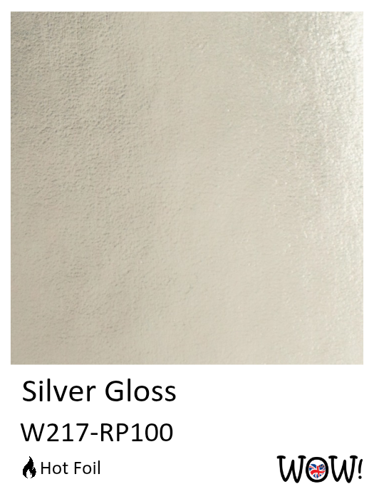 Silver Gloss HOT Foil Silver Gloss HOT Foil