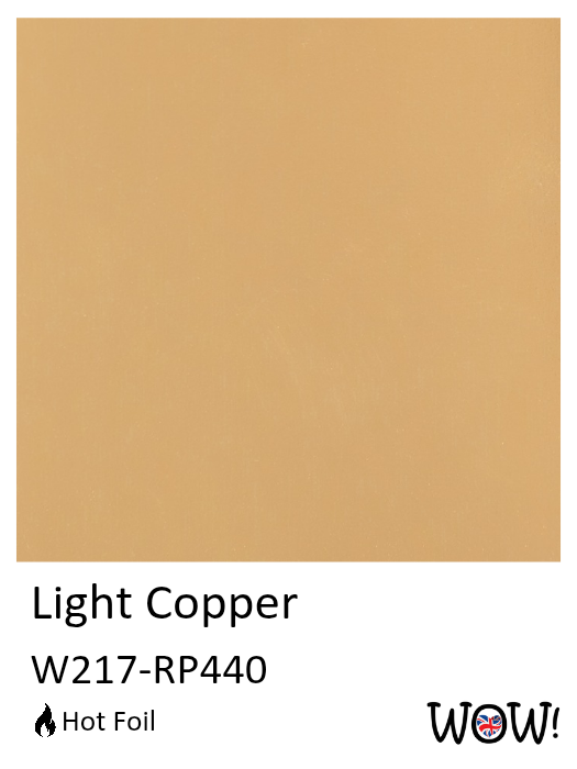 Light Copper HOT Foil