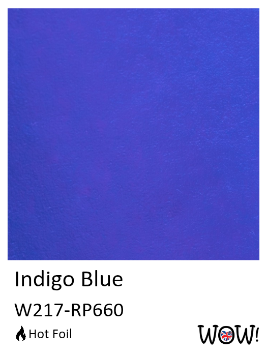 Indigo Blue HOT Foil Indigo Blue HOT Foil